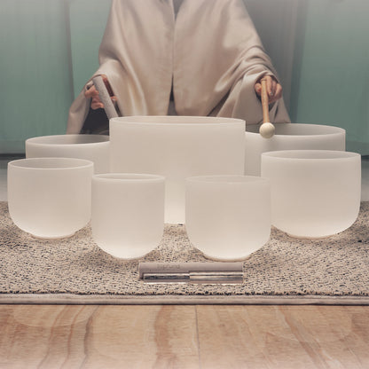 Crystal Singing Bowl Set